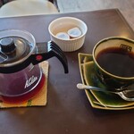 長崎屋 - コーヒーは嬉しい2杯分！おば様方が喜びそうな配慮！