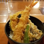 銀座 木屋 - ミニ天丼。