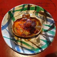 御料理ふじ居 - 甲箱の醤油ダレ漬け