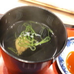 すし処 多加良 - お吸い物です