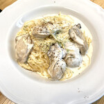 Restaurant Asakura - 牡蠣とアオサのクリームソースパスタ