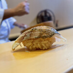 鮨駒 - カマス酢〆炙り