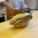 鮨駒 - 三陸牡蠣出汁漬け