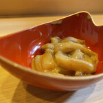 鮨駒 - 烏賊塩辛炙り