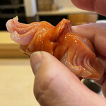 鮨駒 - 閖上の赤貝は世界一ですねぇ