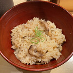 饗 くろ喜 - 「松茸ご飯」300円
