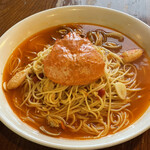 スパゲティハウス HIROSHI - ズワイ蟹のブイヤベース風スパゲッティ　¥1690円