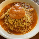 スパゲティハウス HIROSHI - ズワイ蟹のブイヤベース風スパゲッティ
