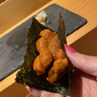 SUSHI TOKYO TEN、 横浜店 - 根室産ウニ