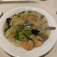 崎陽軒本店 嘉宮 - バナメイ海老　あんかけ焼きそば