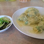 ラーメン 虎一番 - 水餃子はテイクアウト不可