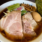 麺屋中川 - 特製醤油ラーメン 1,000円