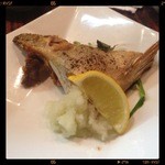 ぶりカマ塩焼き