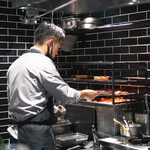 三和 - お肉と渡辺シェフ♪