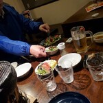 ホルモンさわ - サラダもちゃんと食べますよ！