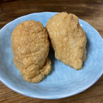 みやけうどん - いなり　甘さ控えめ酸っぱい