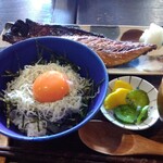 ココノマ - 干しシラスご飯と鯖味醂