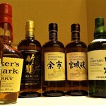 Yakiniku Ginza Koroku - 国産ウィスキー、スコッチウイスキー各種取り揃え。