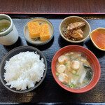 農村レストラン 筑膳 - 朝ごはんセット　５００円