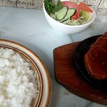 レストラン山彦 - ポークチャップ中とライスで合計1630円