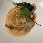 キュイエット - 本日の鮮魚。お魚の種類は聞きそびれました。