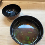 松寿司 - 赤だしでほっこり( *´艸`)