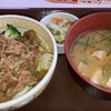 Sukiya - 牛丼ライト(豚汁おしんこセット)