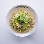 七志 とんこつ編 - 野菜たっぷり麺