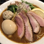 鴨出汁中華蕎麦 麺屋yoshiki - 特製鴨カレーまぜそば