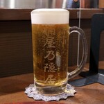 桶家乃隠居 - サッポロ黒ラベル生ビール