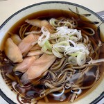 きそば 宇都宮線ホーム - 新生姜そば