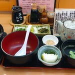 Unakatsu - 石焼まぶし ￥2350  ご飯大盛り  ￥120  肝焼き ￥190