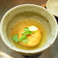 和食 おの寺 - 新蓮根もち　揚げだし