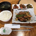 吉祥 - 豚炒め定食（950円）