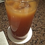 鉄板焼・愛宕 - ノンアルコールのカシスオレンジ。これが900円かー