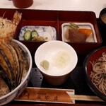 深山 - 天丼セット　1300円