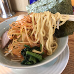 高野家 - 太めのむっちり麺