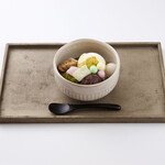 春日大社 カフェ・ショップ鹿音 - クリームあんみつ