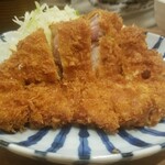 とんかつ小田保 - ロースカツ定食　1,500円