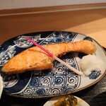 お料理ひろせ - 皮はパリパリ、身は分厚くほくほく。椒生姜が嬉しい。