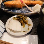 お料理ひろせ - 発酵具合が絶妙な少し酸味のある仕上げが懐かしくも美味しいお漬物。