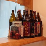 お料理ひろせ - カウンターの右端にはこちらが。