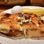 珈琲館 紅鹿舎 - 元祖ピザトーストセット@税込1,150円