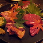 アヒル - 朝引き播州赤鶏刺身盛り合わせ（１４００円）