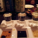 アヒル - ３種飲み比べました～。＾＾（９００円）