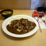 コション - ハンバーグカレー（850円）