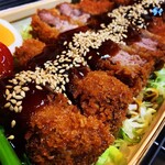 Sakana Dainingu Hikari - 【テイクアウト】鹿児島黒豚でソースかつ丼1500円