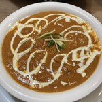 インドネパール料理 ミヤギディ - ひよこ豆カレー。メニュー写真と全然違う