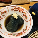 きつね庵 - 茄子の煮びたし