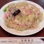 長崎飯店 - 皿うどん(軟麺、880円)